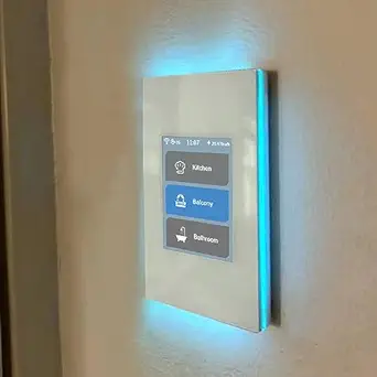 Lanbon LCD 1/2/3 Gang Smart Light Switch 3 Way for Whole House