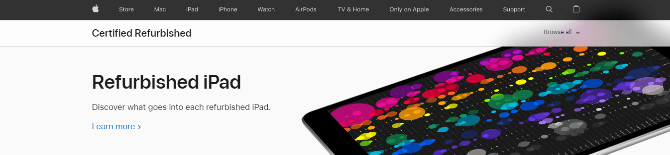 Picture: Refurbished iPad