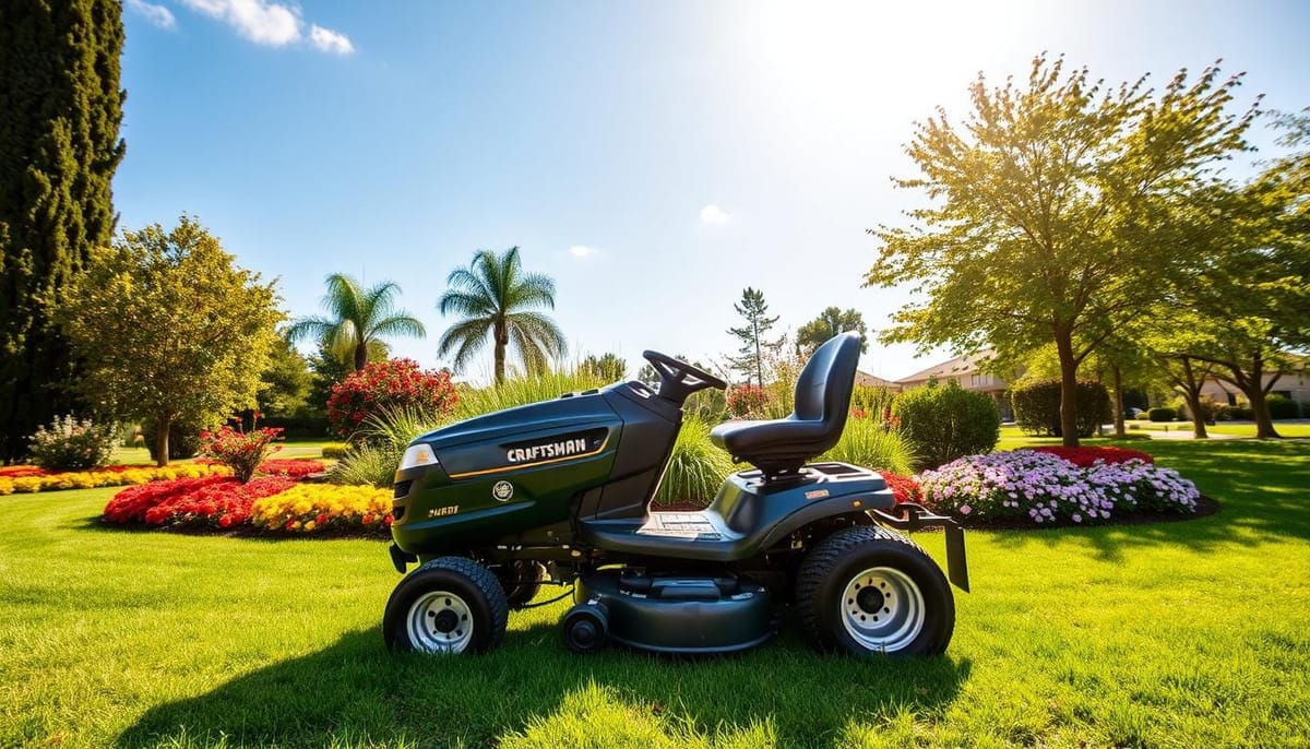 craftsman riding mower