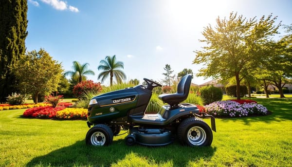 craftsman riding mower