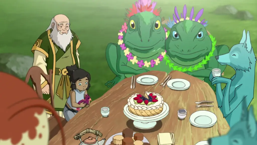 Picture: Iroh in the spirit worlds