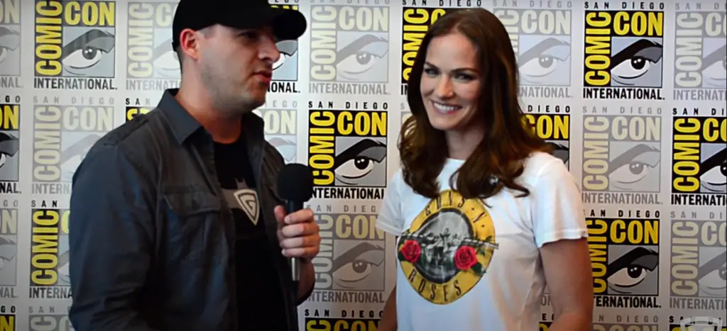 Picture: Kelly Overton in Comic-con
