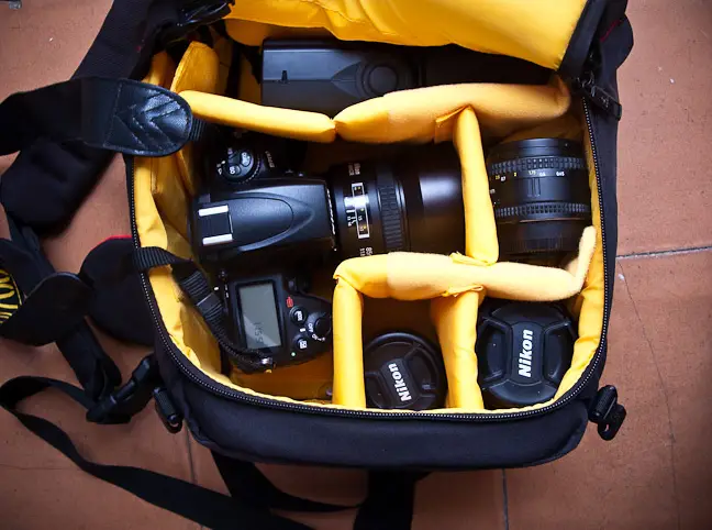 Extra camera flash adds more weight to your backpack